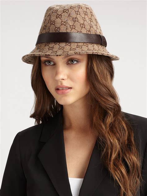 gucci fedora hats women's.